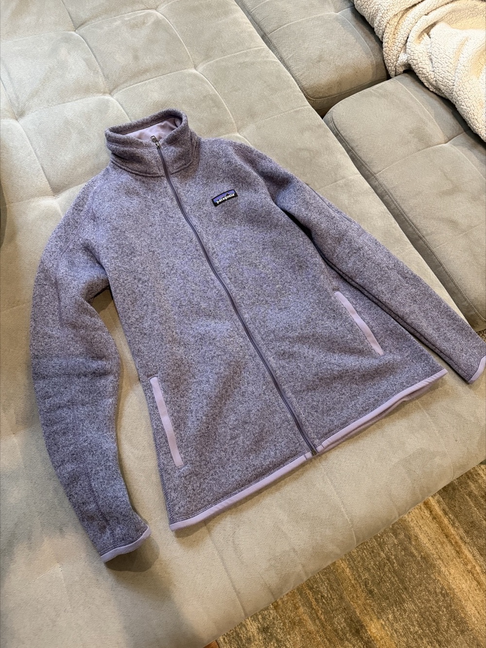 Patagonia Women's Better Sweater Full-Zip Fleece Jacket Purple Medium